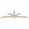 Ekena Millwork Davenport Smooth Timber Gable Bracket, Douglas Fir, 96"W x 36"H x 1 1/2"D x 5 1/2"F, 9/12 Pitch GBW096X36X0206DAV00SDF - alternate 5